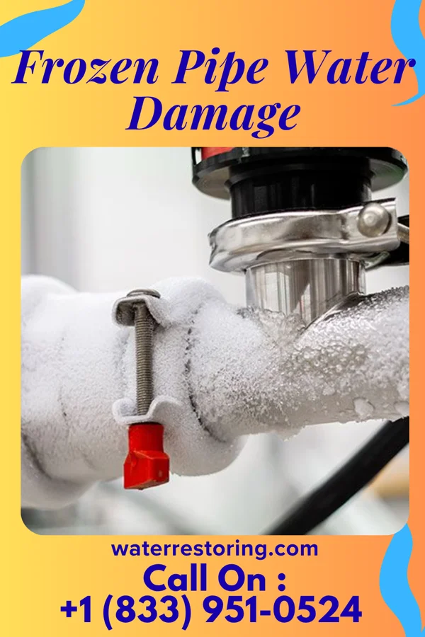 Frozen Pipe Water Damage in Burlington, WY